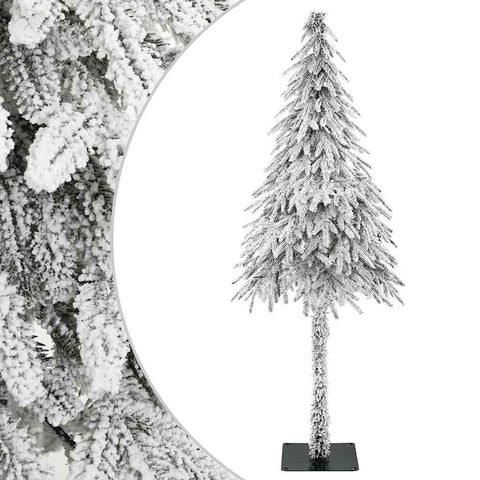 Albero di Natale bianco Bianco PVC 150 cm Albero di Natale bianco