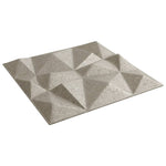 Pannelli Murali 12 pz Beton 50x50 cm XPS 3 m Diamante