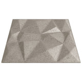 Pannelli Murali 12 pz Beton 50x50 cm XPS 3 m Diamante