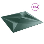 Pannelli Murali 24 pz Verdi 50x50 cm XPS 6 m Stella