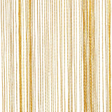 Tende a Filo 2 pz Oro 100x250 cm