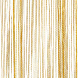 Tende a Filo 2 pz Oro 140x250 cm