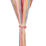 Tende a Filo 2 pz Multicolore 140x250 cm