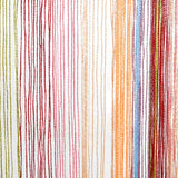 Tende a Filo 2 pz Multicolore 140x250 cm