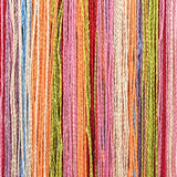 Tende a Filo 2 pz Multicolore 140x250 cm