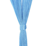 Tende a Filo 2 pz Azzurro 140x250 cm