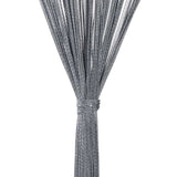 Tende a fili 2 pz Antracite 140x250 cm