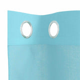 Tende in Voile con Occhielli 2 pz Turchese