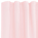 Tende in Voile con Tasche per Aste 2 pz Rosa Chiaro