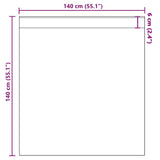 Tende in Voile con Tasche per Aste 2 pz Rosa Chiaro