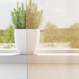 Tende in Voile con Tasche per Aste 2 pz Sabbia