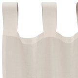 Tende in Voile con Linguetta 2 pz Crema
