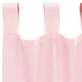 Tende in Voile con Passanti 2 pz Rosa Chiaro 140x225 cm