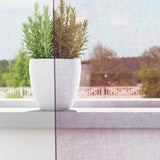 Tende in Voile con Passanti 2 pz Viola 140x225 cm