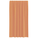 Tende in Voile con Passanti 2 pz Terracotta 140x175 cm