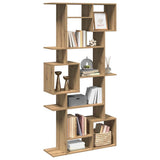 Libreria Rovere Artigianale 92x29x188 cm in Legno truciolato