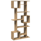 Libreria Rovere Artigianale 92x29x188 cm in Legno truciolato