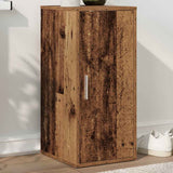 Scarpiera Legno Antico 32x35x70 cm in Legno truciolato
