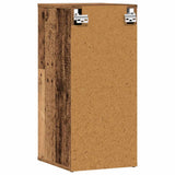 Scarpiera Legno Antico 32x35x70 cm in Legno truciolato