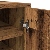 Scarpiera Legno Antico 32x35x70 cm in Legno truciolato