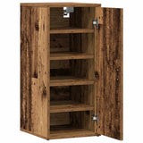 Scarpiere 2 pz Legno Antico 32x35x70 cm in Legno truciolato