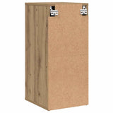 Scarpiere 2 pz Rovere Artigianale 32x35x70 cm in Truciolato