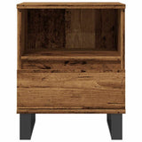 Comodini 2pz Legno Antico 40x35x50 cm in Legno truciolato