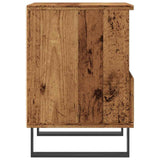 Comodini 2pz Legno Antico 40x35x50 cm in Legno truciolato