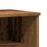 Comodini 2pz Legno Antico 40x35x50 cm in Legno truciolato