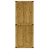 Porta per Granaio CORONA 70x210 cm in Legno Massello di Pino