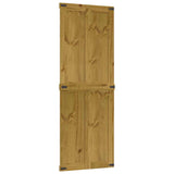 Porta per Granaio CORONA 80x210 cm in Legno Massello di Pino