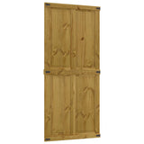 Porta per Granaio CORONA 90x210 cm in Legno Massello di Pino