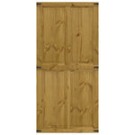 Porta per Granaio CORONA 90x210 cm in Legno Massello di Pino