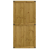 Porta per Granaio CORONA 90x210 cm in Legno Massello di Pino