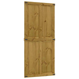 Porta per Granaio CORONA 100x210 cm in Legno Massello di Pino