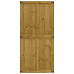 Porta per Granaio CORONA 100x210 cm in Legno Massello di Pino