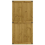 Porta per Granaio CORONA 100x210 cm in Legno Massello di Pino