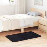 Tappeto Shaggy a Pelo Lungo NAVARRA Nero 60x100 cm poliestere