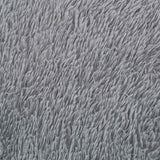 Tappeto Shaggy a Pelo Lungo NAVARRA Grigio Chiaro 80x150 cm