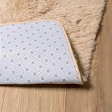 Tappeto Shaggy a Pelo Lungo NAVARRA Beige 200x290 cm poliestere