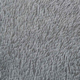 Tappeto Shaggy a Pelo Lungo NAVARRA Grigio Chiaro 160x160 cm