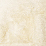 Tappeto Shaggy a Pelo Lungo NAVARRA Crema 200x200 cm poliestere