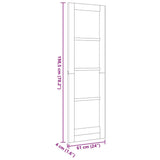 Porta Interna ORKDAL Bianco Primed 61 x 198,5 cm