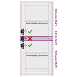 Porta Interna ORKDAL Bianco Primi 83 x 202 cm