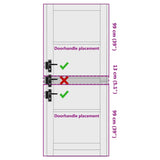 Porta Interna ORKDAL Bianco Primato 83 x 211 cm