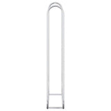 Rastrelliera per Legna 100x25x150 cm in Acciaio Zincato