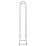 Rastrelliera per Legna 150x25x150 cm in Acciaio Zincato