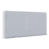 Rastrelliera per Legna con Filo d'Acciaio Acciaio Zincato