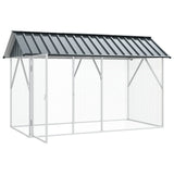 Gabbia per uccelli Antracite 227 x 112 x 141 cm Acciaio zincato