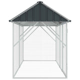 Gabbia per uccelli Antracite 227 x 112 x 141 cm Acciaio zincato